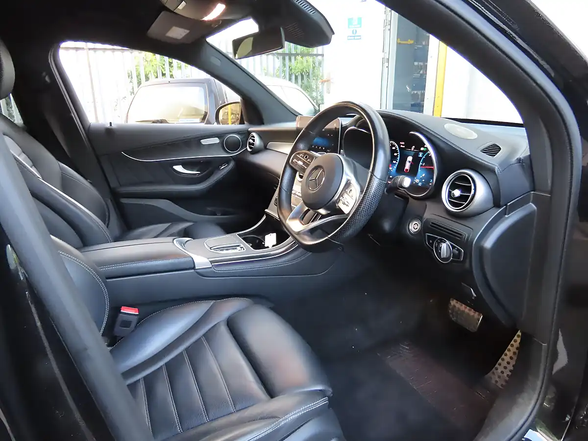 Used 2019 Mercedes-Benz Glc AMG Line Black - Interior and Exterior details 8