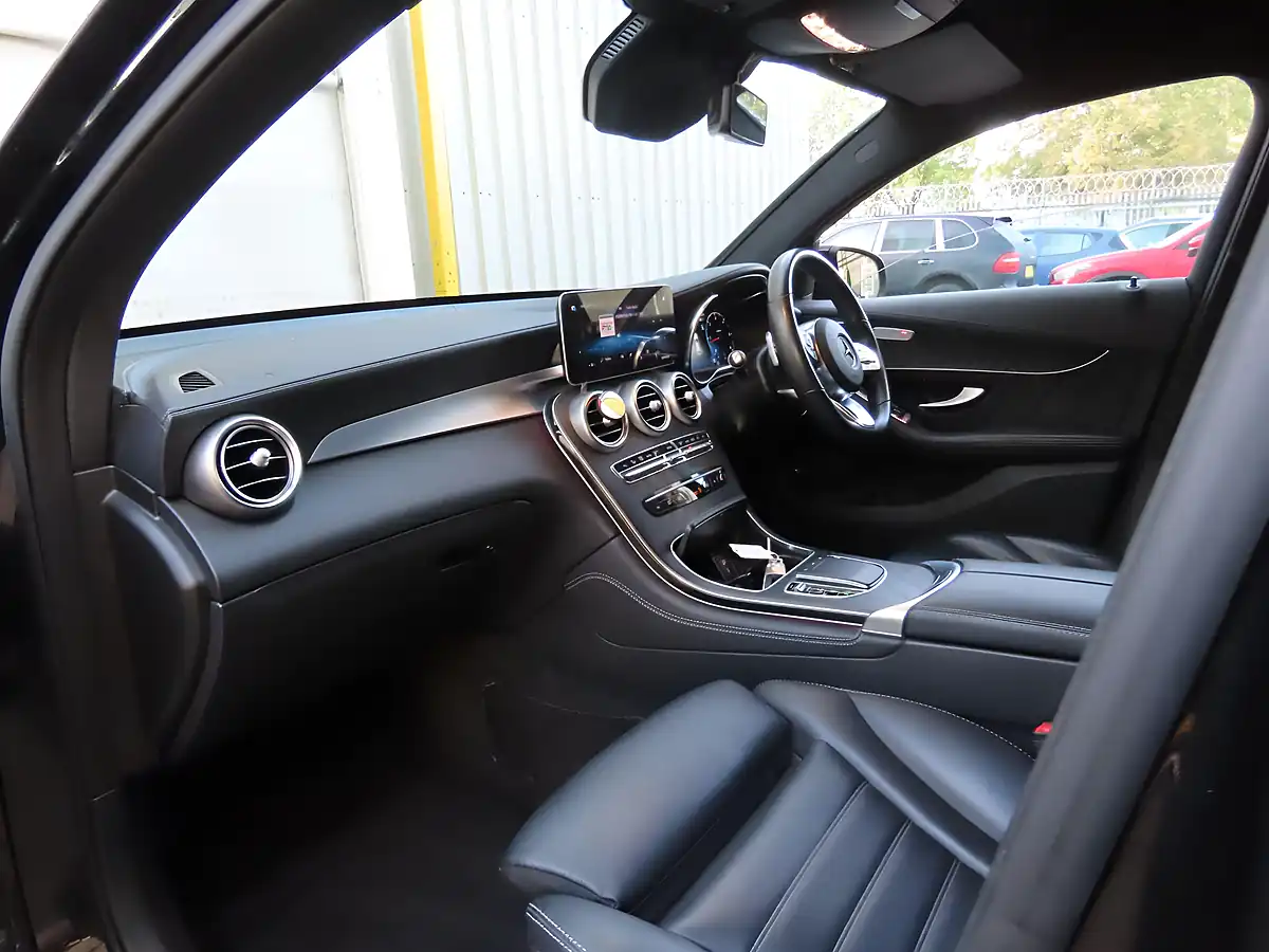 Used 2019 Mercedes-Benz Glc AMG Line Black - Interior and Exterior details 9