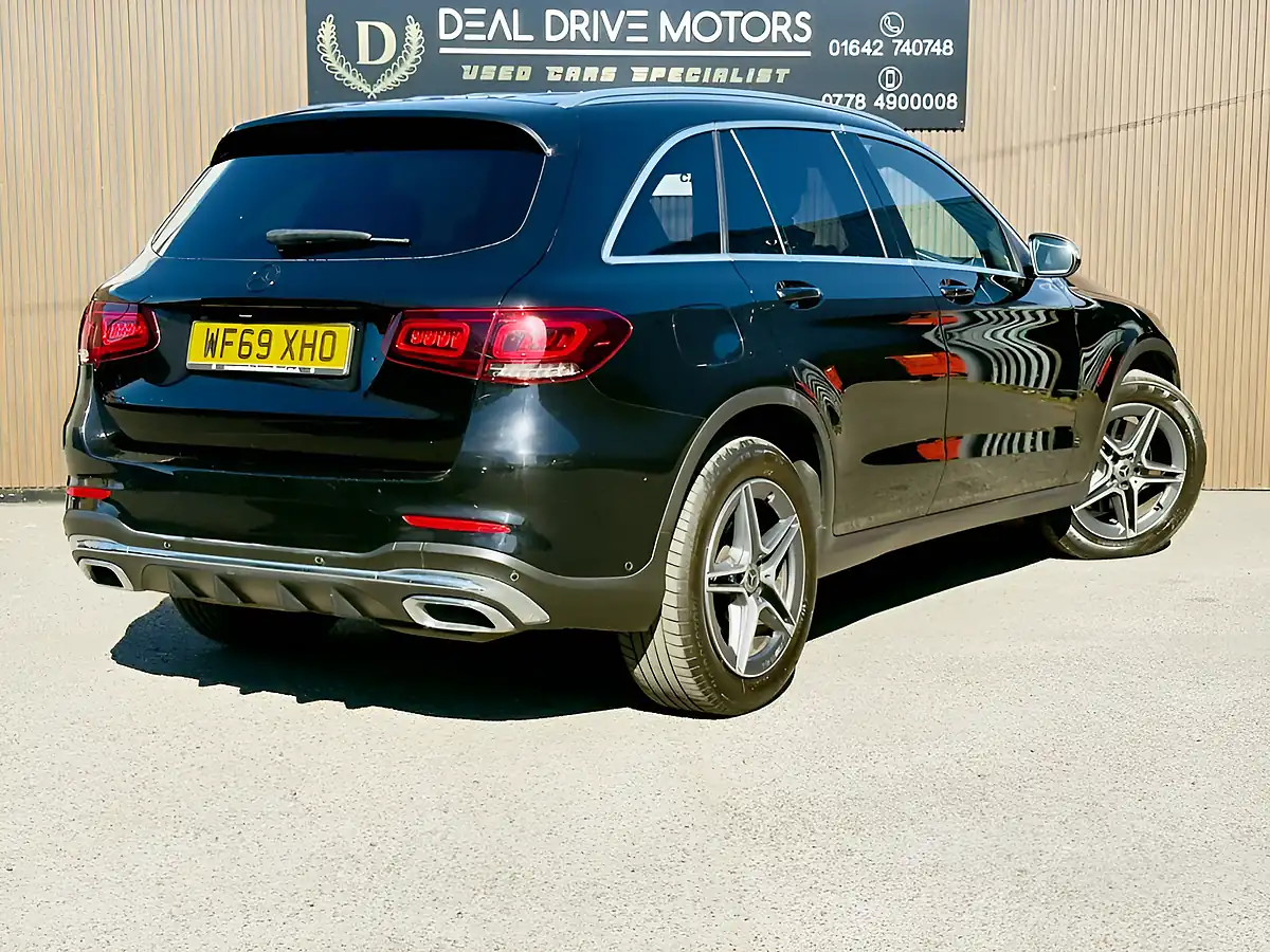 Used 2019 Mercedes-Benz Glc AMG Line Black - Interior and Exterior details 6