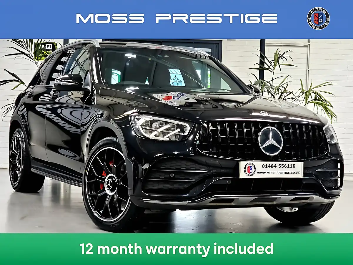 Used 2019 Mercedes-Benz Glc AMG Line Obsidian Black - Front View