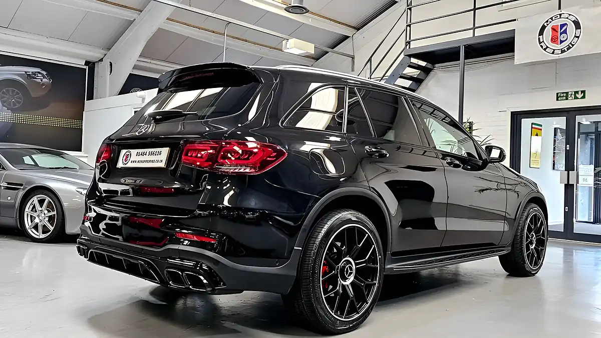 Used 2019 Mercedes-Benz Glc AMG Line Obsidian Black - Interior and Exterior details 10