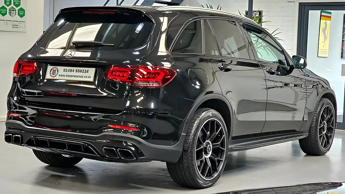 Used 2019 Mercedes-Benz Glc AMG Line Obsidian Black - Interior and Exterior details 12