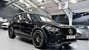 Used 2019 Mercedes-Benz Glc AMG Line Obsidian Black - Interior and Exterior details 8