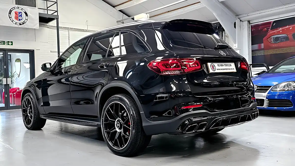 Used 2019 Mercedes-Benz Glc AMG Line Obsidian Black - Interior and Exterior details 9