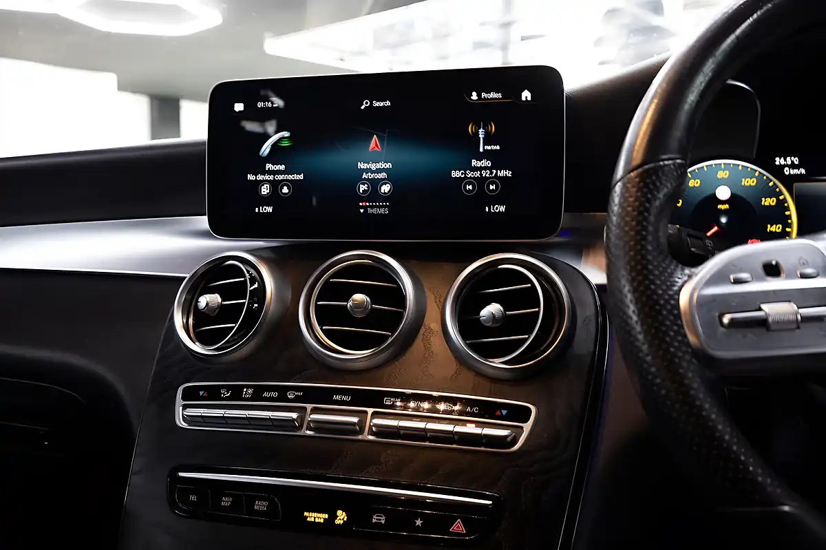 Used 2019 Mercedes-Benz Glc AMG Line (premium) Black - Interior and Exterior details 15
