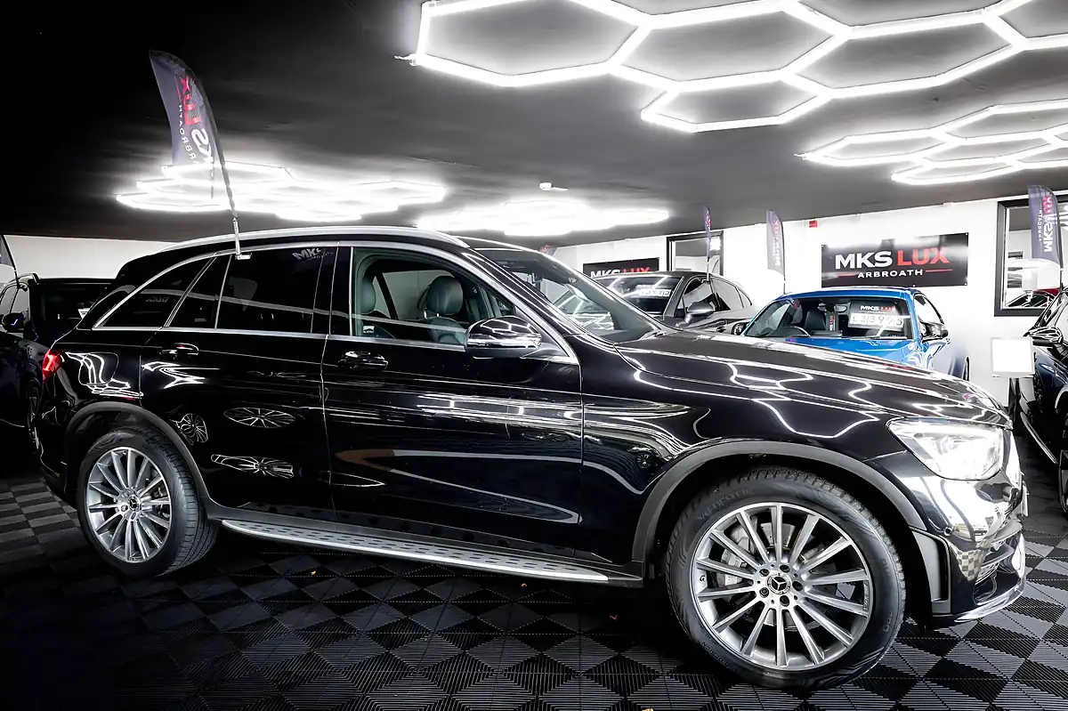 Used 2019 Mercedes-Benz Glc AMG Line (premium) Black - Interior and Exterior details 8