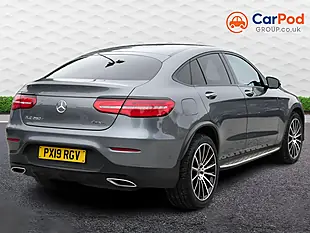 Used 2019 Mercedes-Benz Glc AMG Line (premium) Coupe Grey - Interior and Exterior details 5
