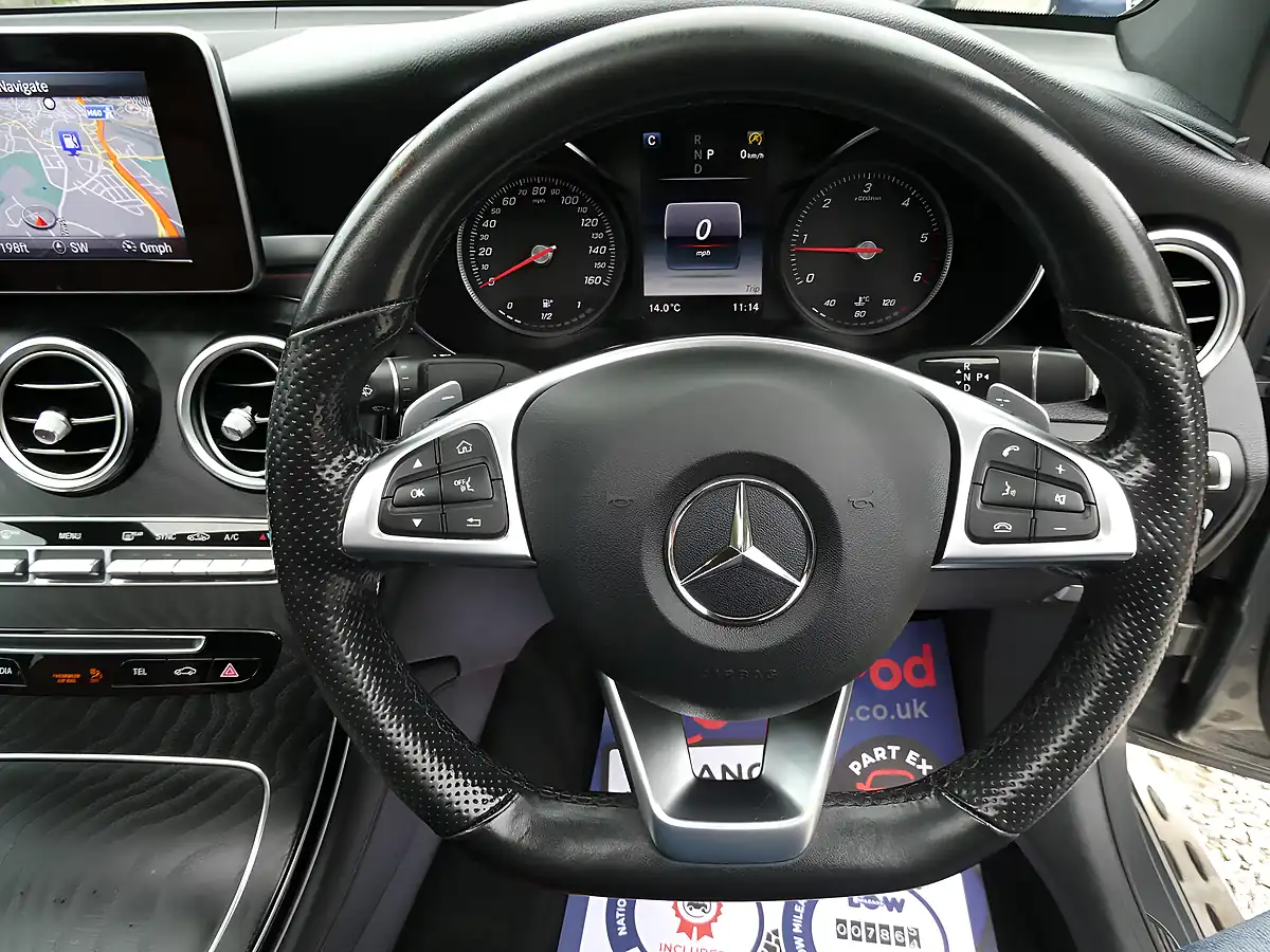 Used 2019 Mercedes-Benz Glc AMG Line (premium) Coupe Grey - Interior and Exterior details 7