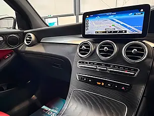 Used 2019 Mercedes-Benz Glc AMG Line (premium) Coupe White - Interior and Exterior details 16