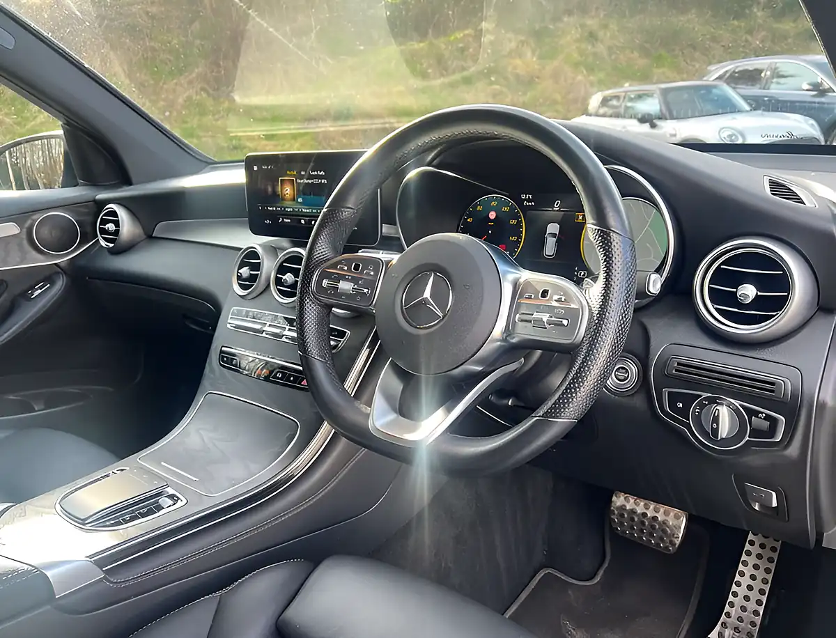 Used 2019 Mercedes-Benz Glc AMG Line Premium Obsidian Black - Interior and Exterior details 11