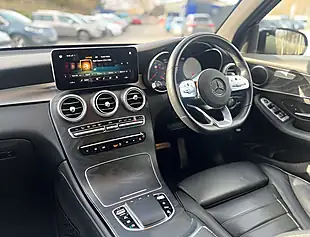 Used 2019 Mercedes-Benz Glc AMG Line Premium Obsidian Black - Interior and Exterior details 14