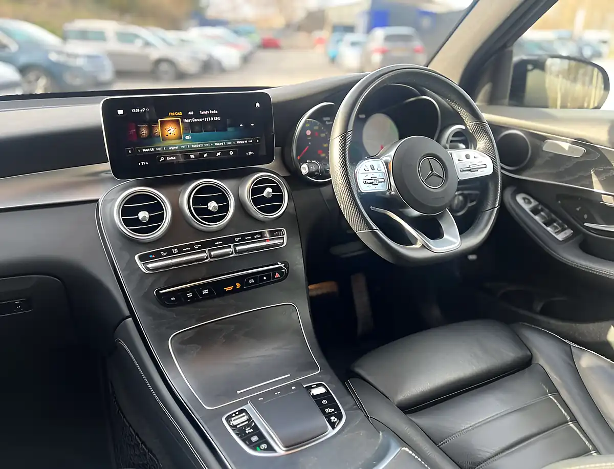 Used 2019 Mercedes-Benz Glc AMG Line Premium Obsidian Black - Interior and Exterior details 14