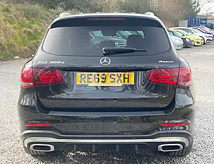Used 2019 Mercedes-Benz Glc AMG Line Premium Obsidian Black - Interior and Exterior details 4
