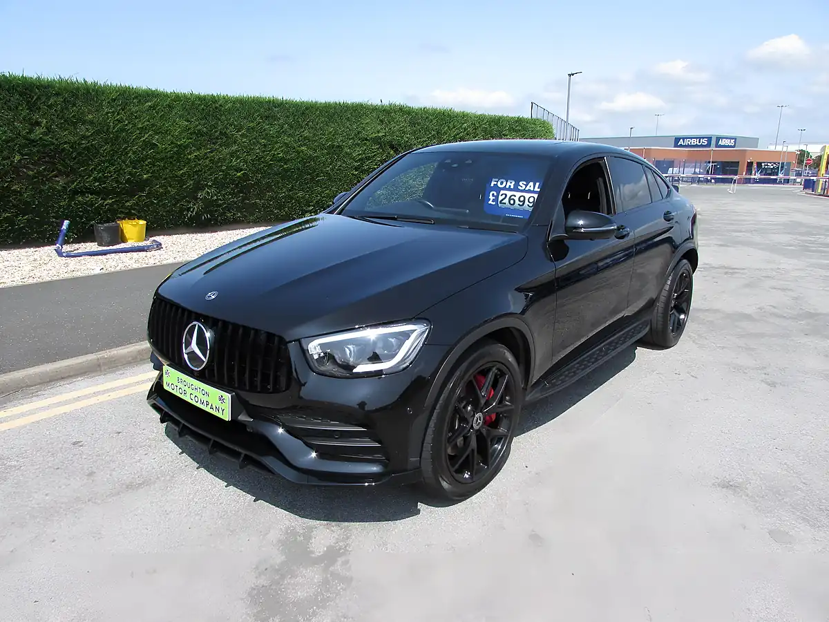 Used 2019 Mercedes-Benz Glc AMG Line (premium Plus) Coupe Black - Interior and Exterior details 2