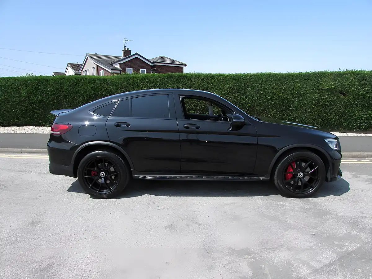 Used 2019 Mercedes-Benz Glc AMG Line (premium Plus) Coupe Black - Interior and Exterior details 6