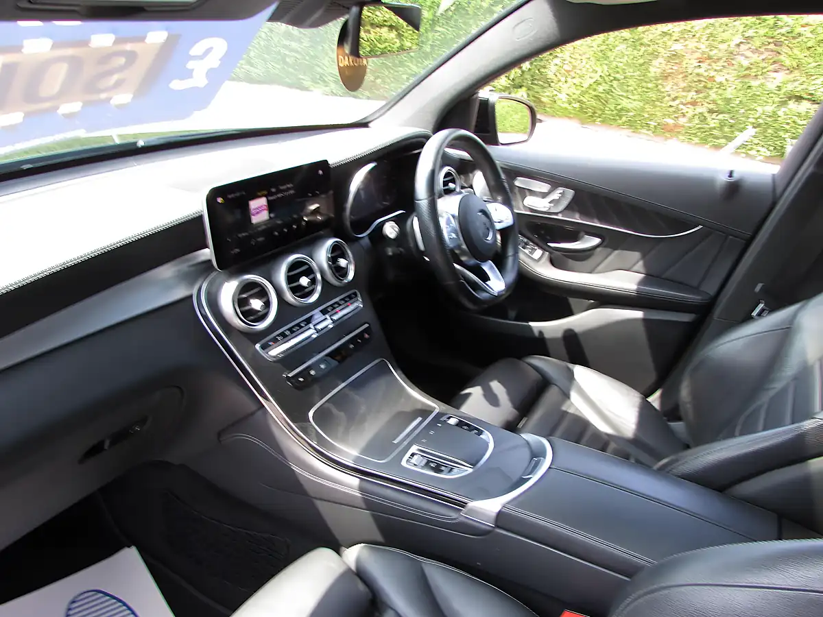 Used 2019 Mercedes-Benz Glc AMG Line (premium Plus) Coupe Black - Interior and Exterior details 7