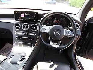 Used 2019 Mercedes-Benz Glc AMG Line (premium Plus) Coupe Black - Interior and Exterior details 9