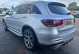 Used 2019 Mercedes-Benz Glc AMG Line Premium Plus Iridium Silver - Interior and Exterior details 9