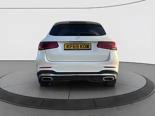 Used 2019 Mercedes-Benz Glc AMG Line Premium Plus White - Interior and Exterior details 17