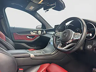 Used 2019 Mercedes-Benz Glc AMG Line Premium Plus White - Interior and Exterior details 3
