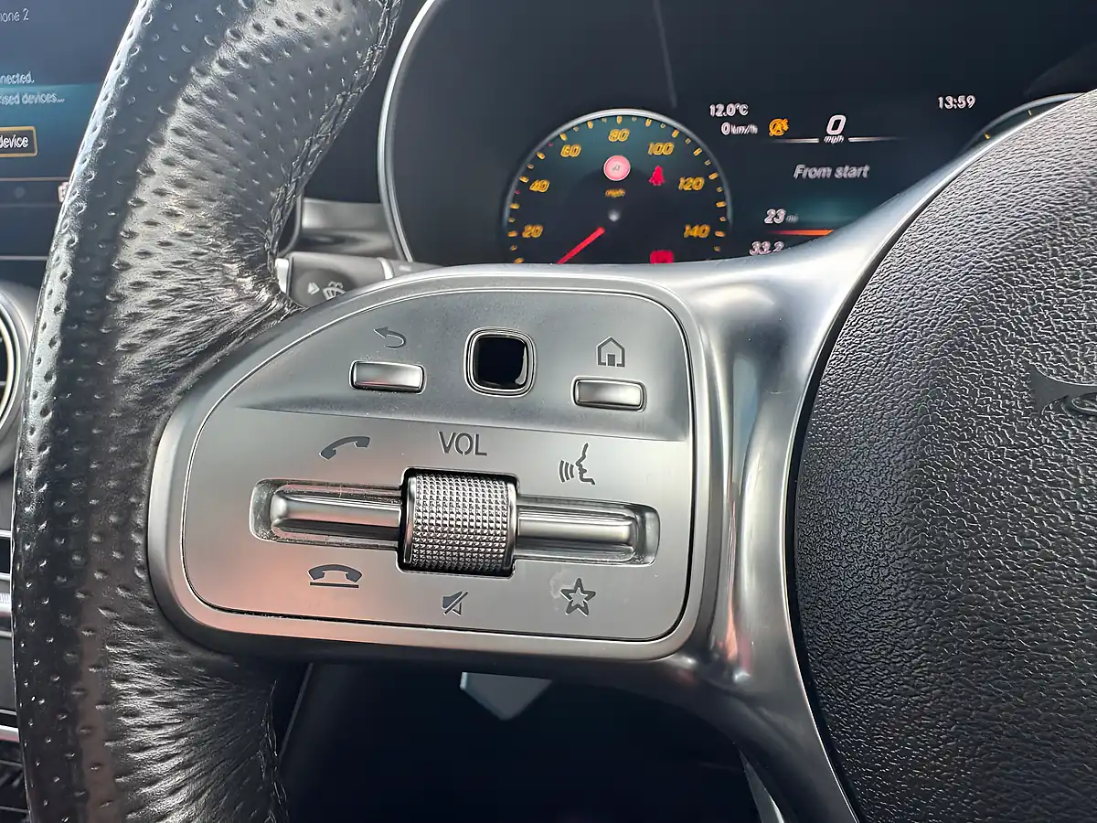 Used 2019 Mercedes-Benz Glc AMG Line Premium Plus White - Interior and Exterior details 9