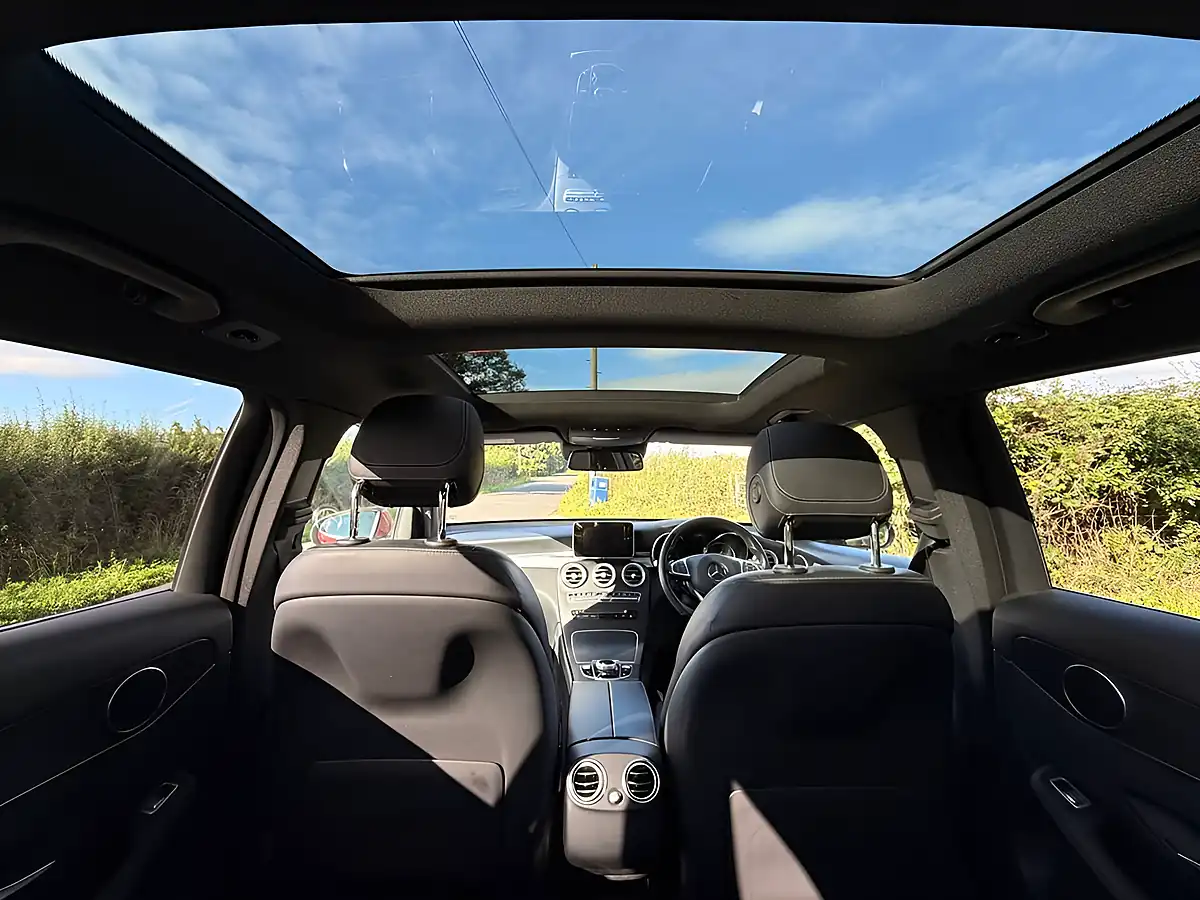 Used 2019 Mercedes-Benz Glc AMG Line (premium) Red - Interior and Exterior details 14