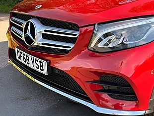 Used 2019 Mercedes-Benz Glc AMG Line (premium) Red - Interior and Exterior details 18