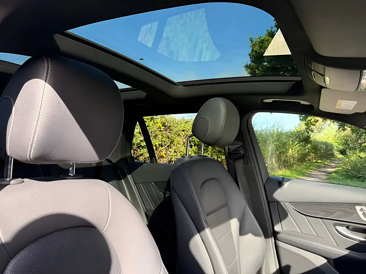 Used 2019 Mercedes-Benz Glc AMG Line (premium) Red - Interior and Exterior details 8
