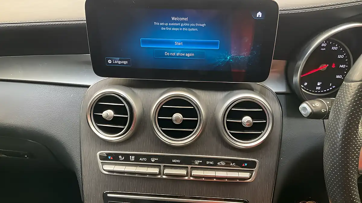 Used 2019 Mercedes-Benz Glc AMG Line Silver - Interior and Exterior details 10