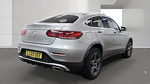 Used 2019 Mercedes-Benz Glc AMG Line Silver - Interior and Exterior details 2