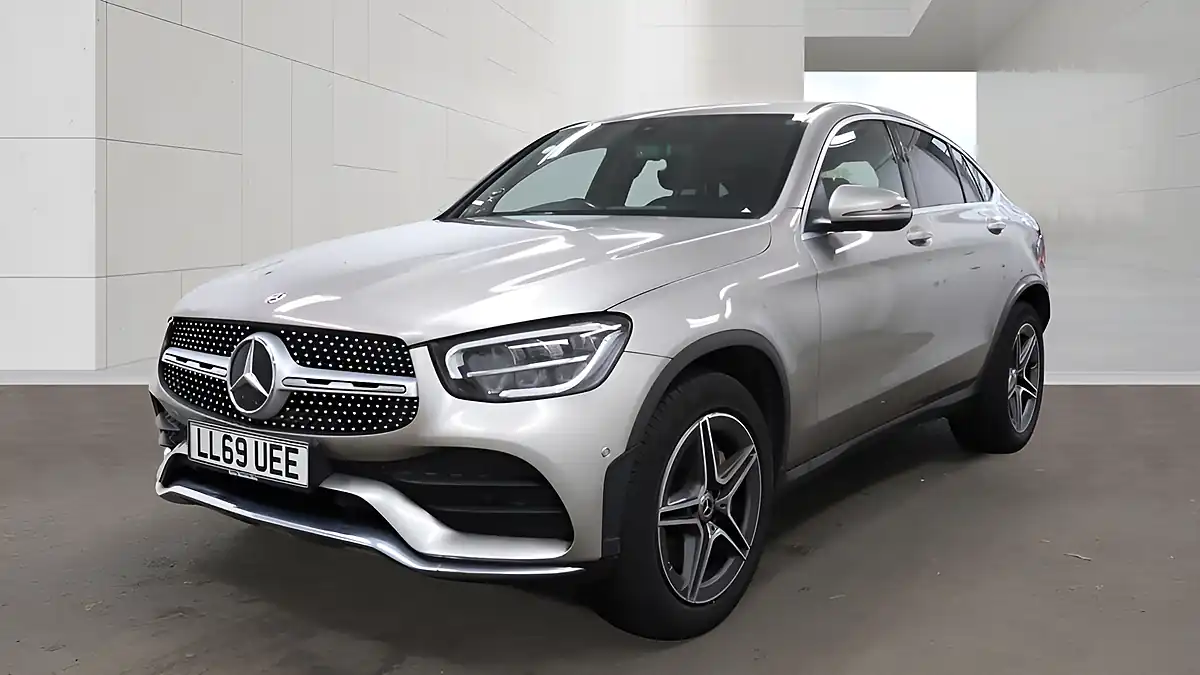 Used 2019 Mercedes-Benz Glc AMG Line Silver - Interior and Exterior details 4