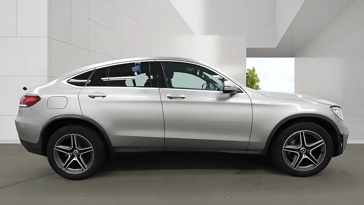 Used 2019 Mercedes-Benz Glc AMG Line Silver - Interior and Exterior details 5
