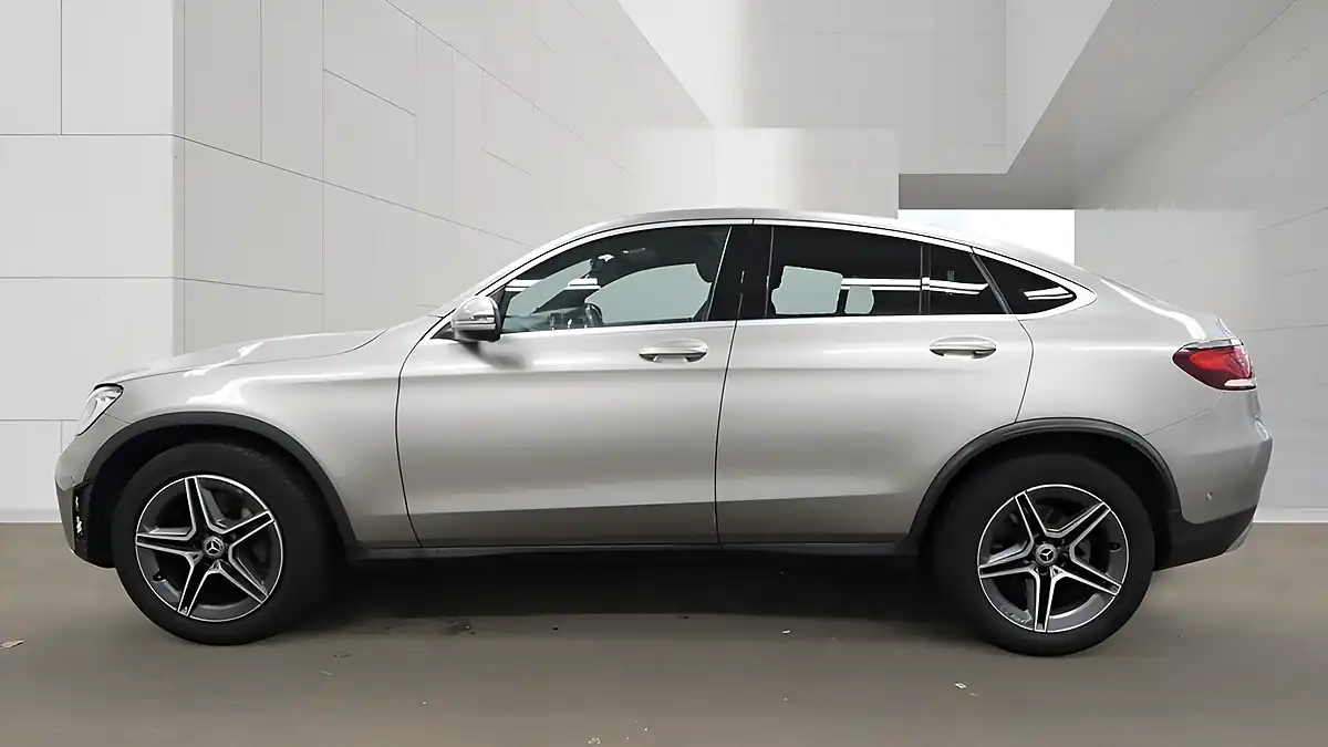 Used 2019 Mercedes-Benz Glc AMG Line Silver - Interior and Exterior details 6