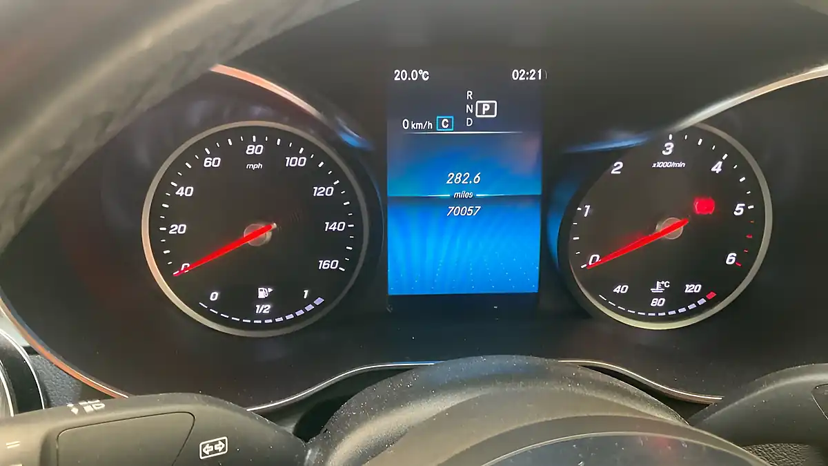 Used 2019 Mercedes-Benz Glc AMG Line Silver - Interior and Exterior details 9