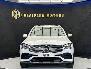 Used 2019 Mercedes-Benz Glc AMG Line White - Interior and Exterior details 2