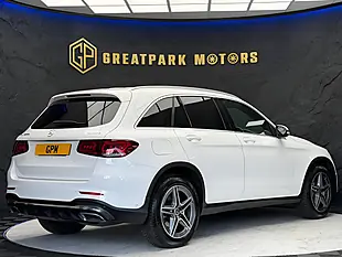 Used 2019 Mercedes-Benz Glc AMG Line White - Interior and Exterior details 5