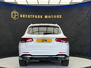Used 2019 Mercedes-Benz Glc AMG Line White - Interior and Exterior details 6