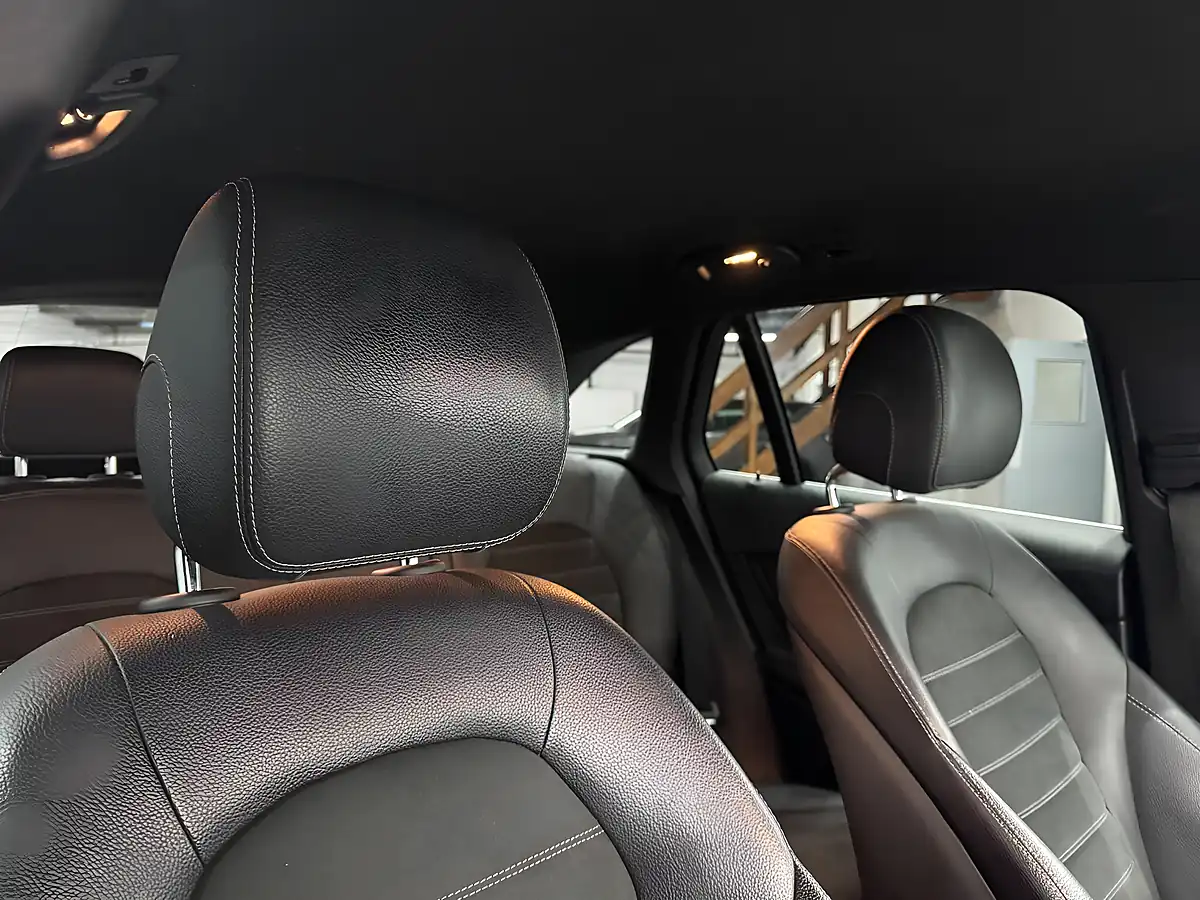 Used 2019 Mercedes-Benz Glc AMG Line White - Interior and Exterior details 10
