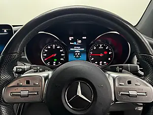 Used 2019 Mercedes-Benz Glc AMG Line White - Interior and Exterior details 14