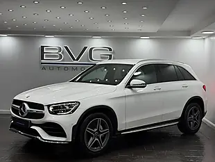 Used 2019 Mercedes-Benz Glc AMG Line White - Interior and Exterior details 5