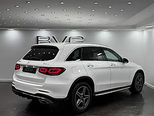 Used 2019 Mercedes-Benz Glc AMG Line White - Interior and Exterior details 7