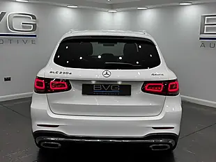 Used 2019 Mercedes-Benz Glc AMG Line White - Interior and Exterior details 8