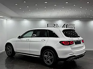 Used 2019 Mercedes-Benz Glc AMG Line White - Interior and Exterior details 9
