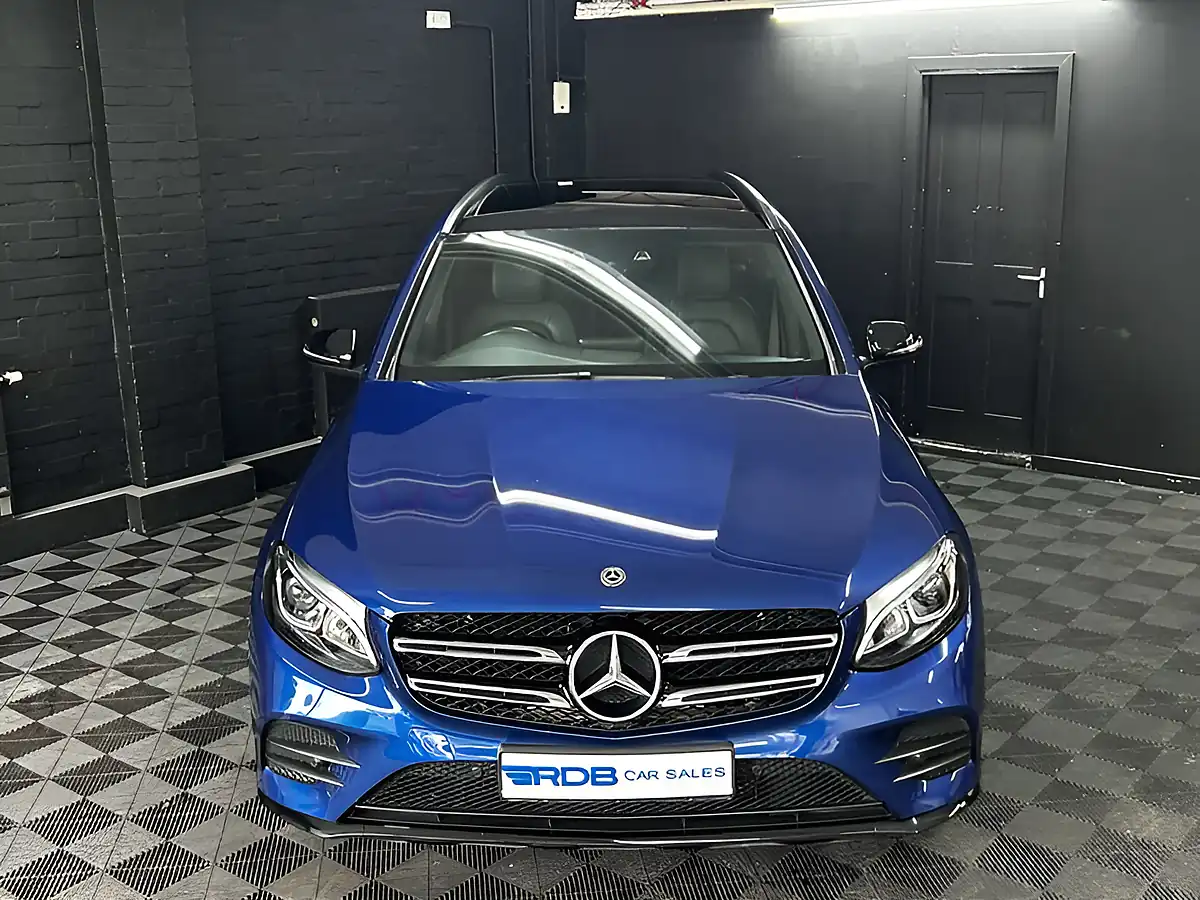 Used 2019 Mercedes-Benz Glc AMG Night Edition Blue - Interior and Exterior details 11