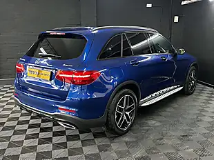 Used 2019 Mercedes-Benz Glc AMG Night Edition Blue - Interior and Exterior details 18