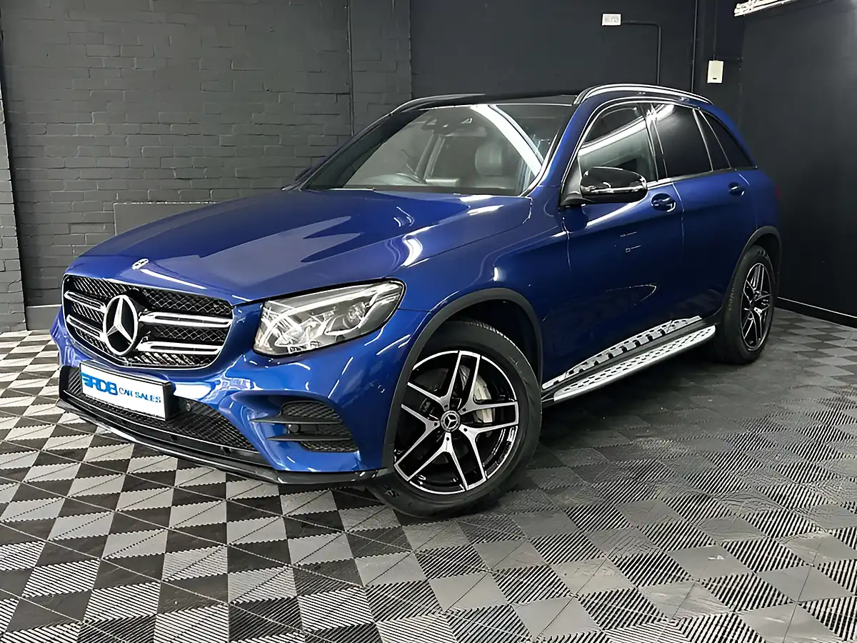 Used 2019 Mercedes-Benz Glc AMG Night Edition Blue - Interior and Exterior details 2