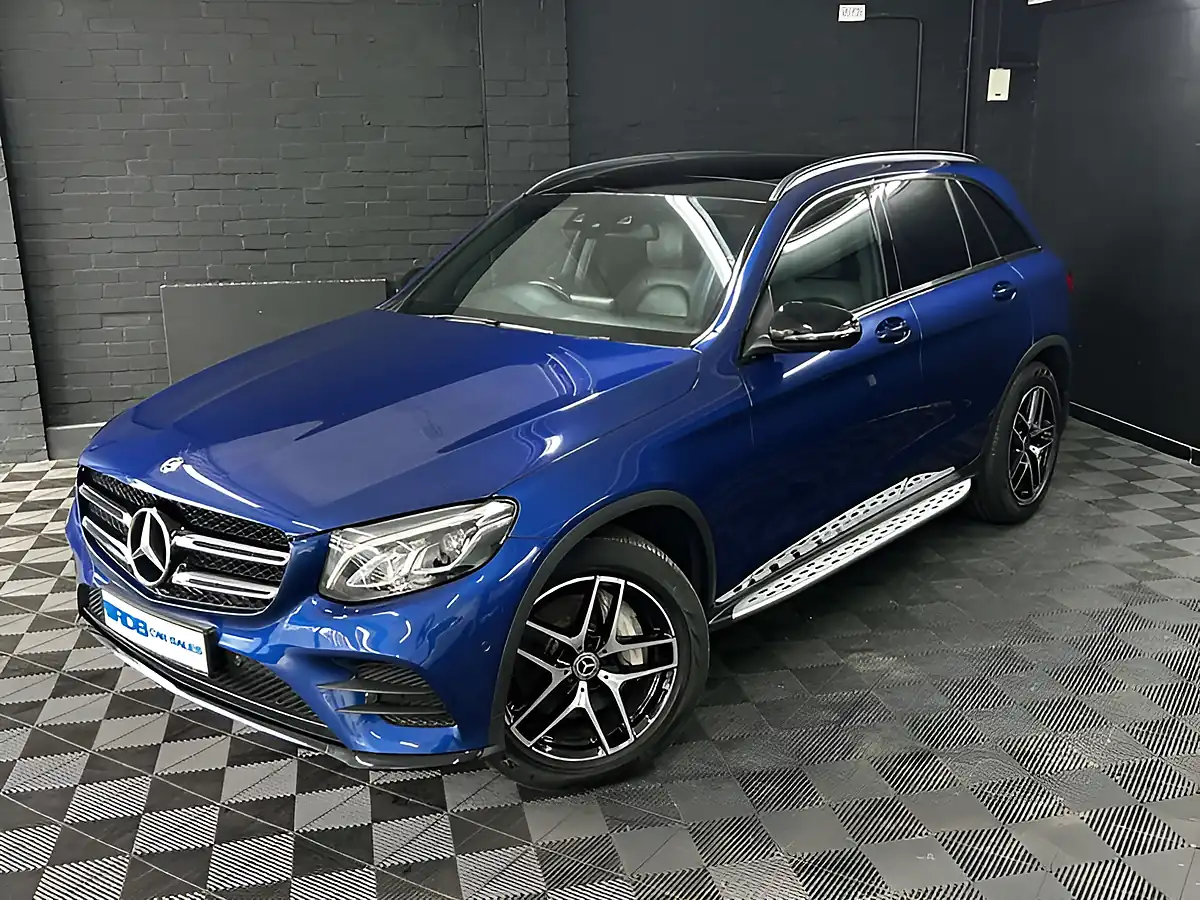 Used 2019 Mercedes-Benz Glc AMG Night Edition Blue - Interior and Exterior details 4