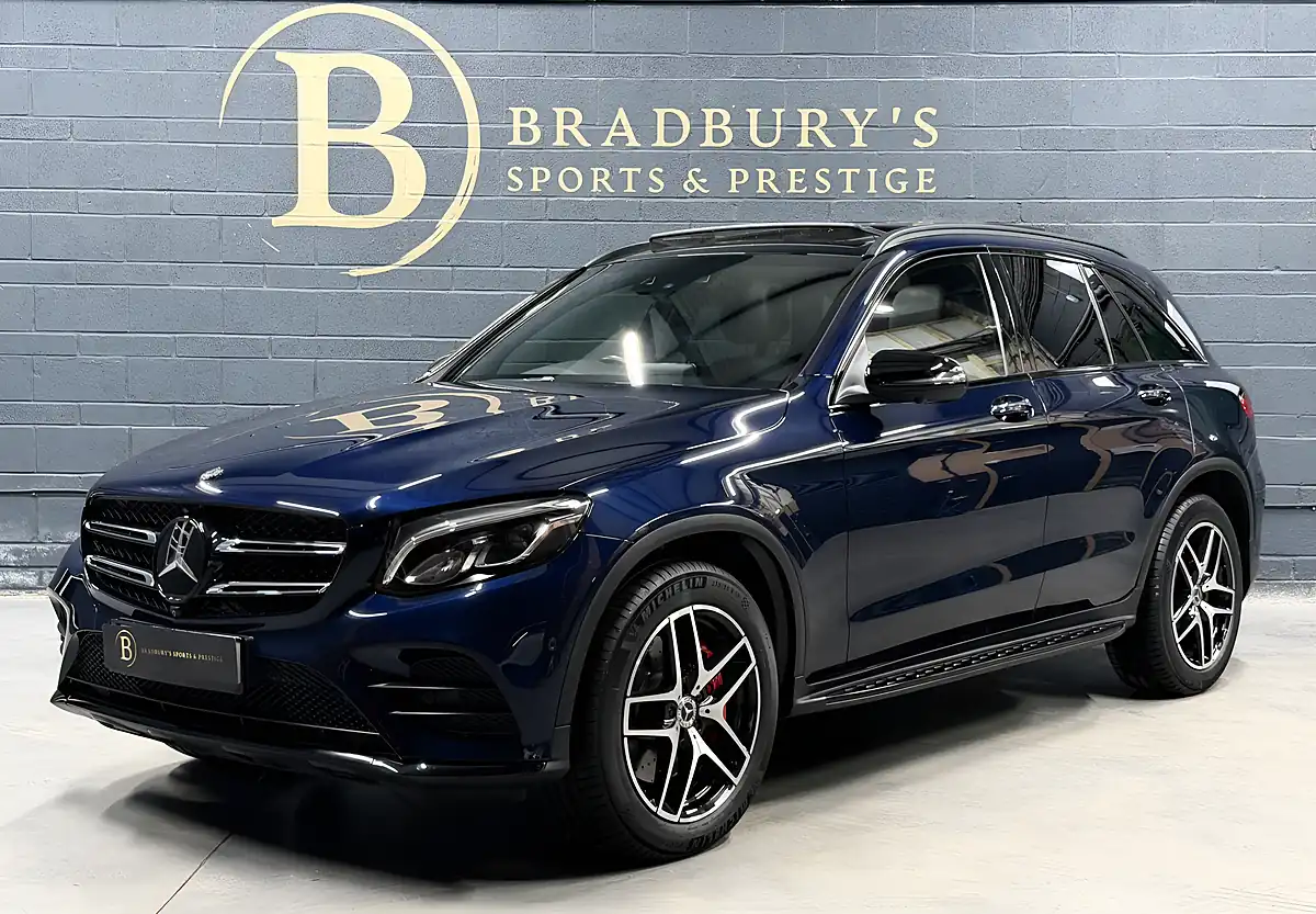 Used 2019 Mercedes-Benz Glc AMG Night Edition Premium Plus Canvasite Blue Metallic - Interior and Exterior details 10