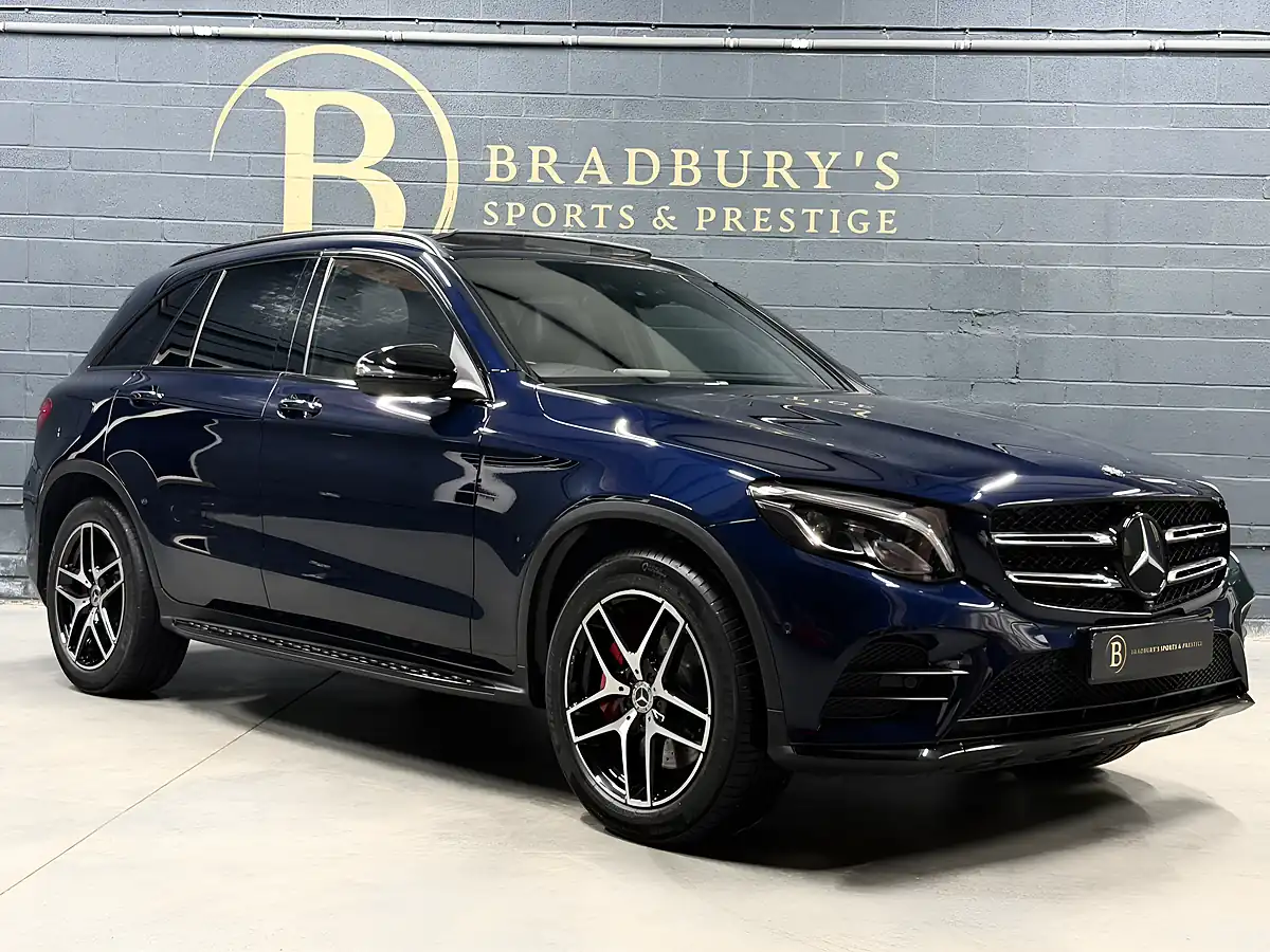 Used 2019 Mercedes-Benz Glc AMG Night Edition Premium Plus Canvasite Blue Metallic - Interior and Exterior details 11