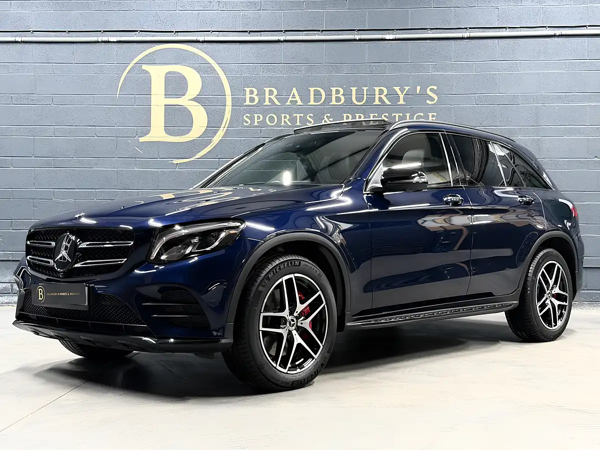 Used 2019 Mercedes-Benz Glc AMG Night Edition Premium Plus Canvasite Blue Metallic - Interior and Exterior details 12
